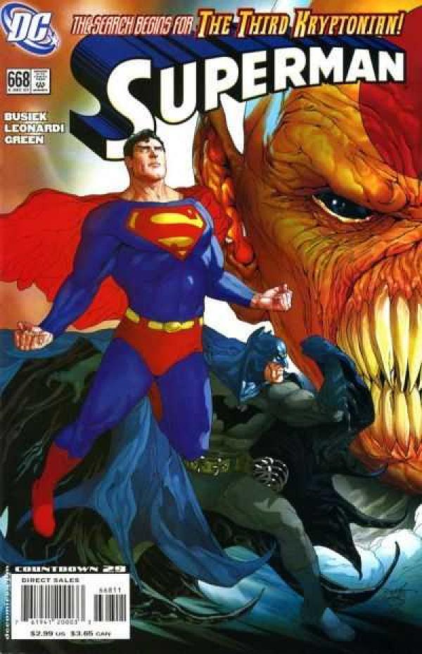 Superman #668 null cover