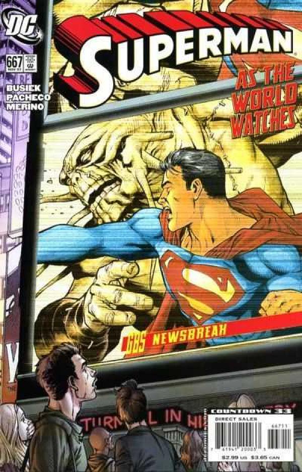 Superman #667 null cover