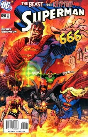Superman #666 cover