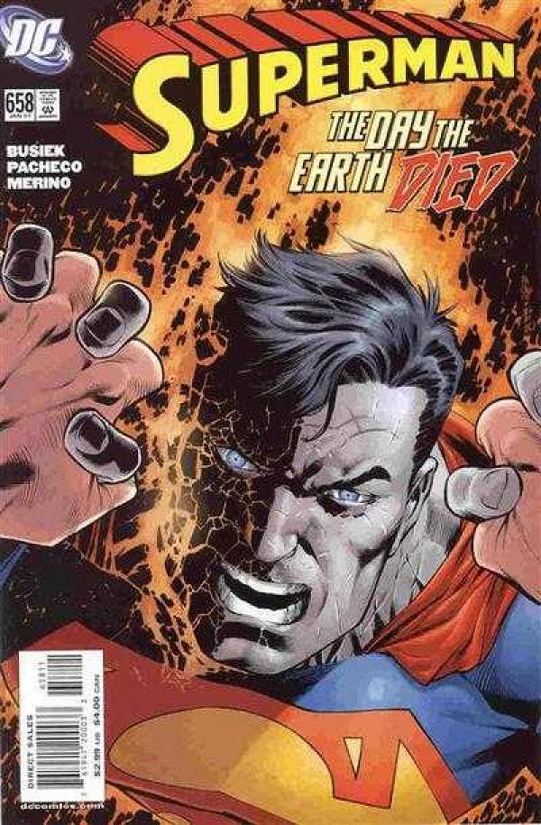 Superman #658 null cover