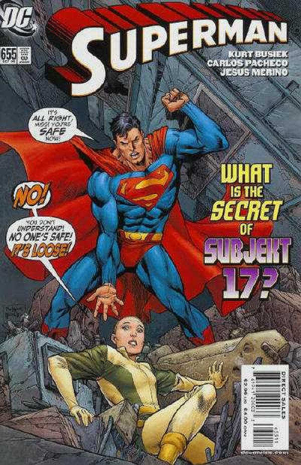 Superman #655 null cover