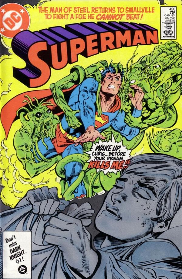 Superman #420 null cover