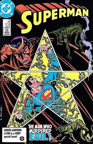 Superman #419 null cover