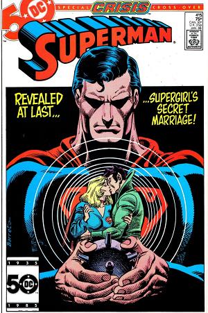 Superman #415 cover