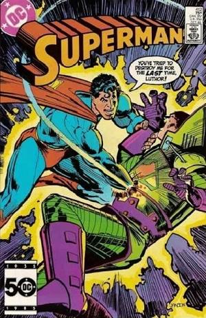 Superman #412 cover