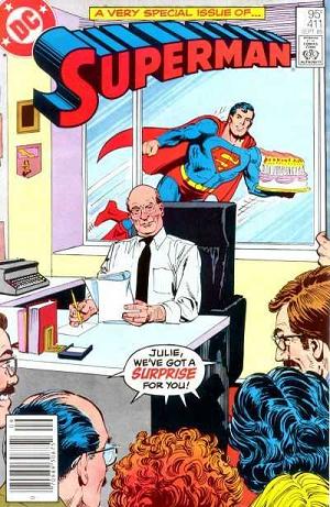 Superman #411 cover