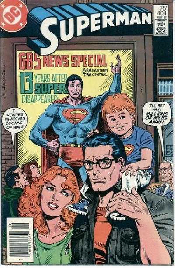 Superman #404 null cover