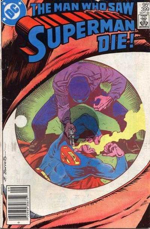 Superman #399 null cover