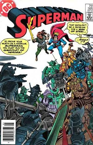 Superman #395 cover