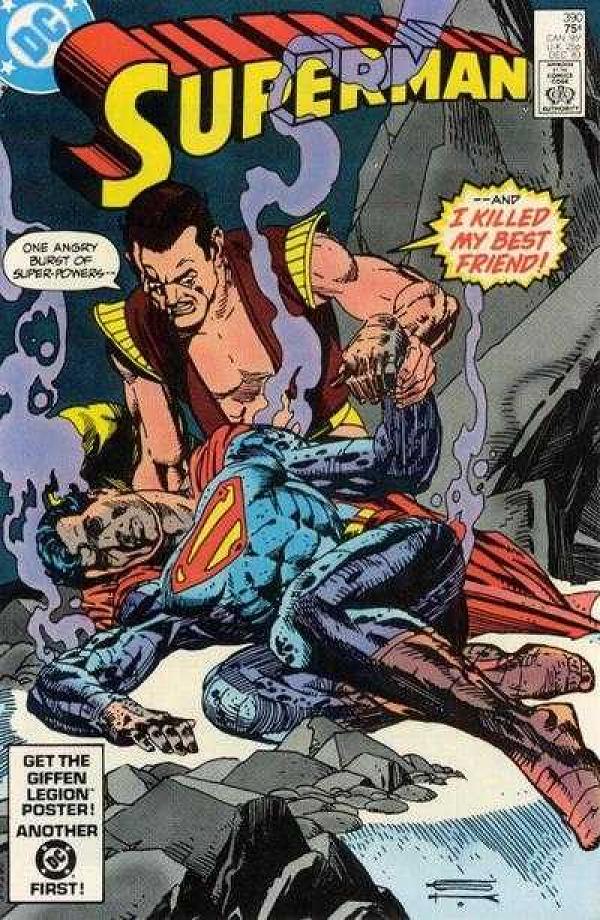 Superman #390 null cover