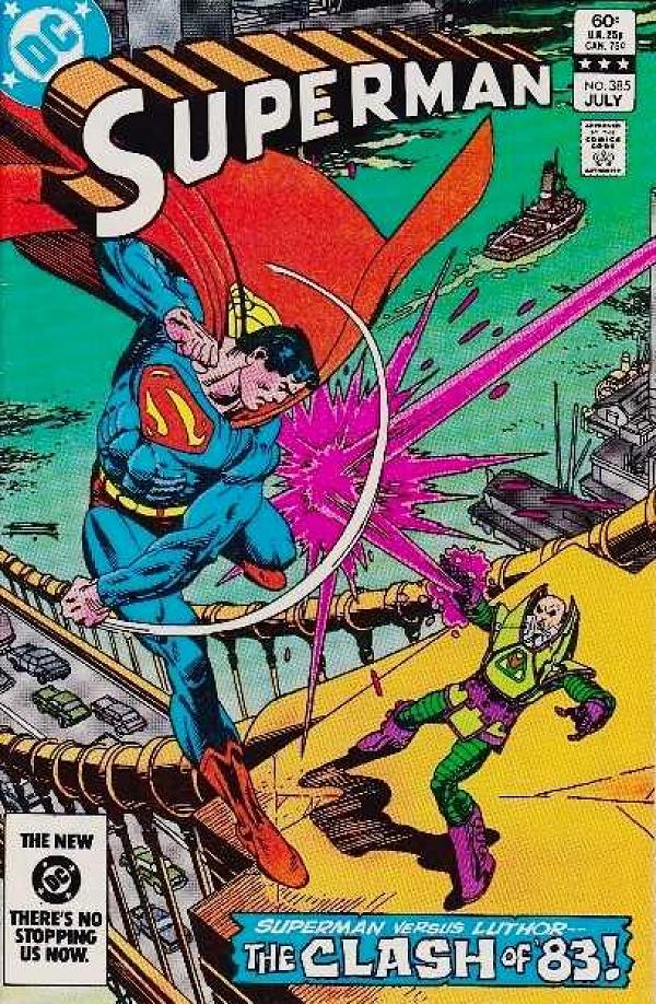 Superman #385 null cover