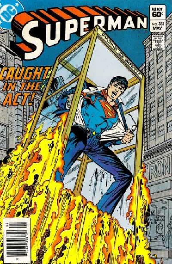 Superman #383 null cover