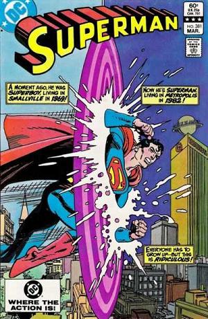 Superman #381 cover