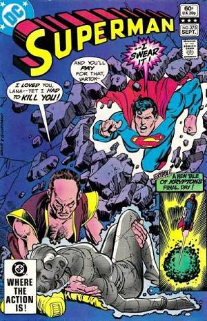 Superman #375 cover