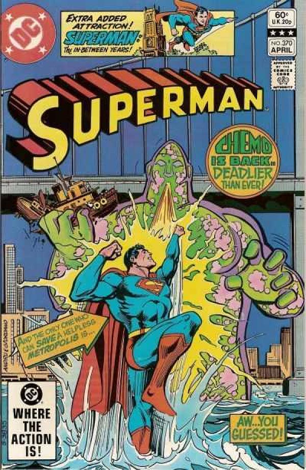 Superman #370 null cover