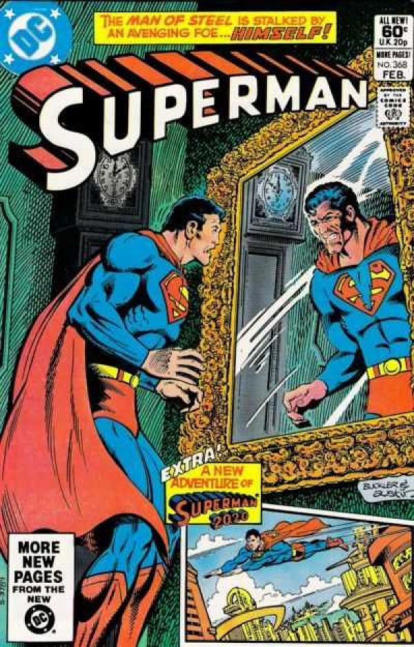 Superman #368 null cover