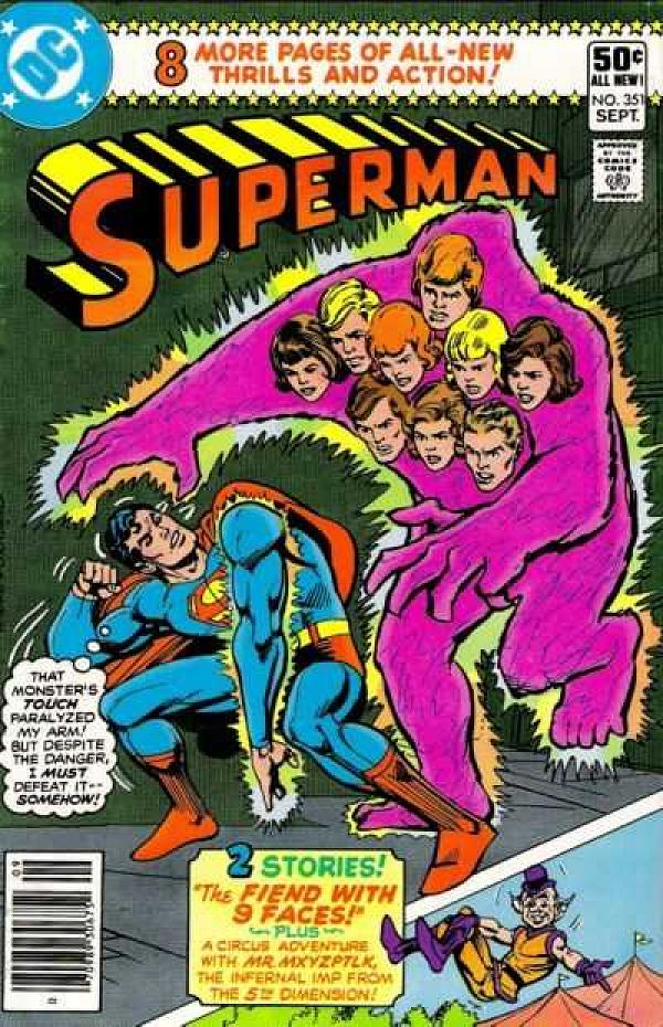 Superman #351 null cover