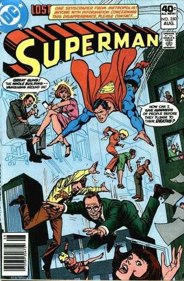Superman #350 null cover