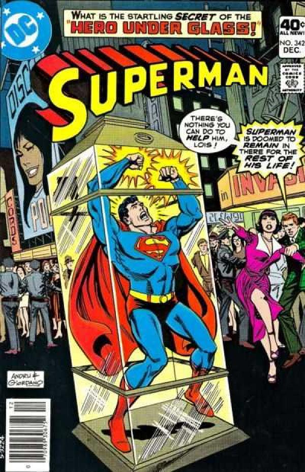 Superman #342 null cover