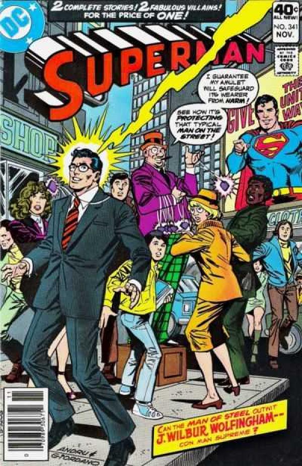 Superman #341 null cover