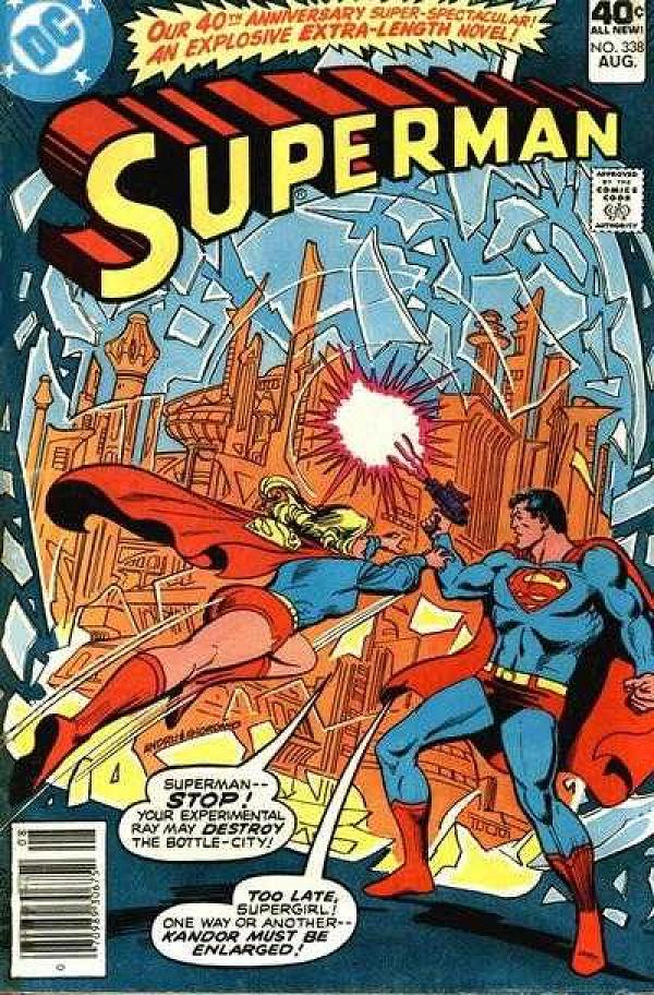 Superman #338 null cover