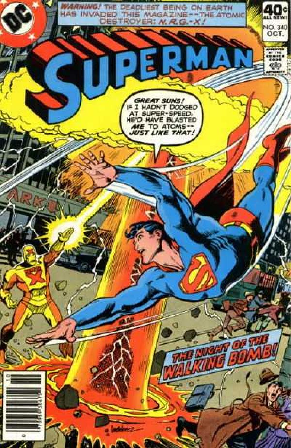 Superman #340 null cover
