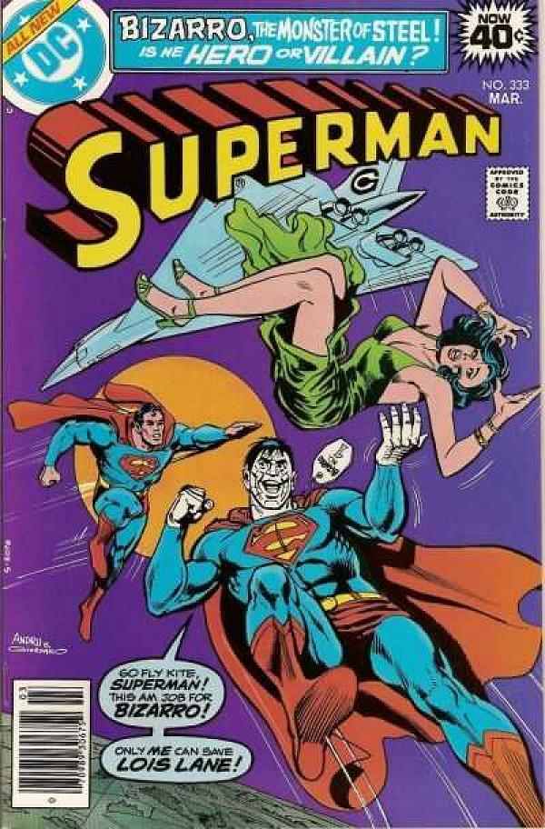 Superman #333 null cover