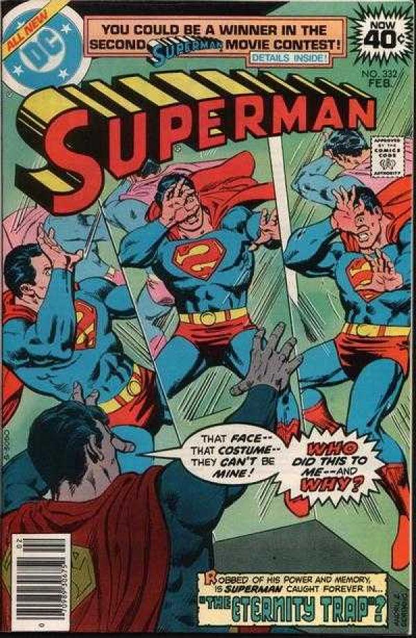 Superman #332 null cover