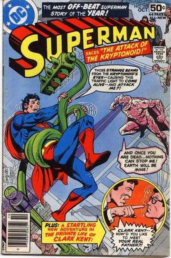 Superman #328 null cover