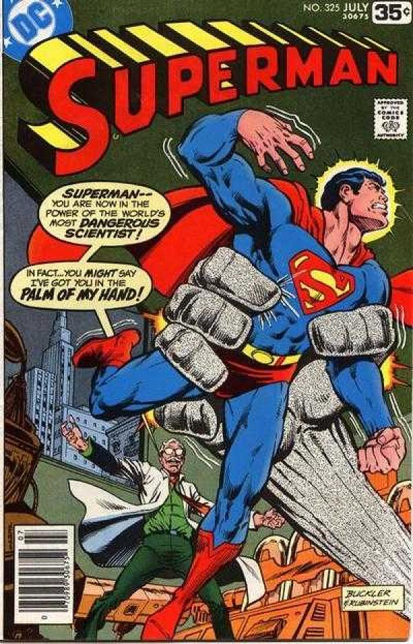 Superman #325 null cover