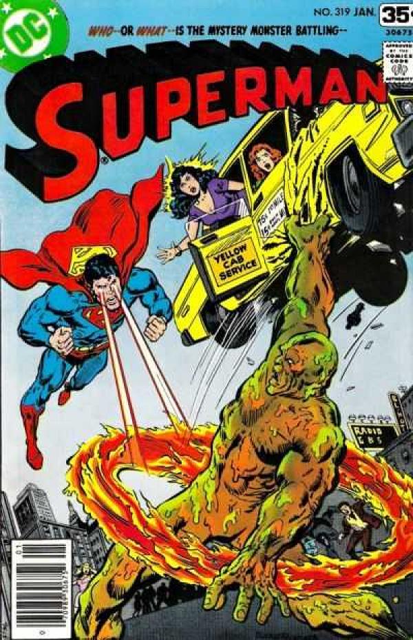 Superman #319 null cover