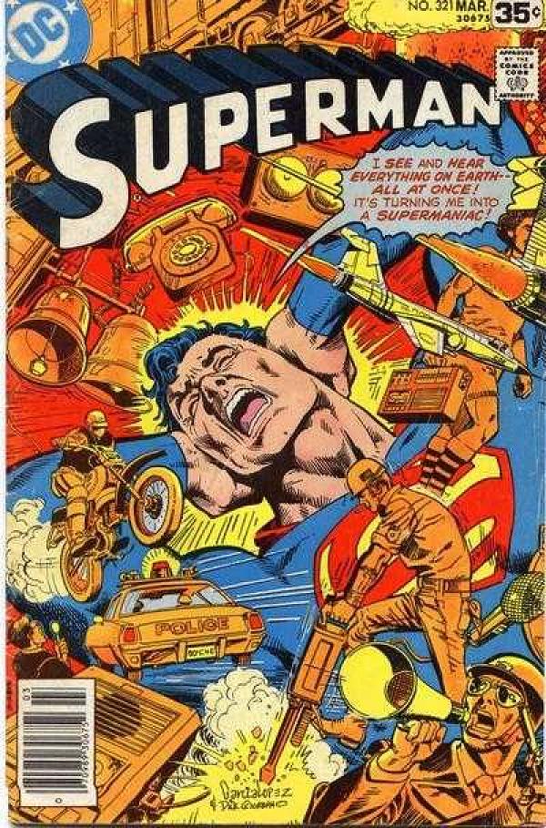 Superman #321 null cover