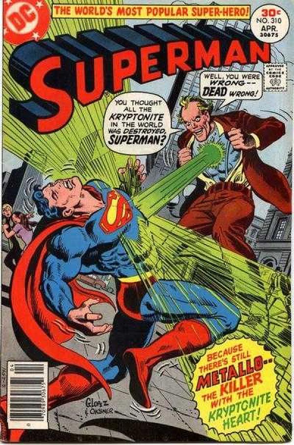 Superman #310 null cover