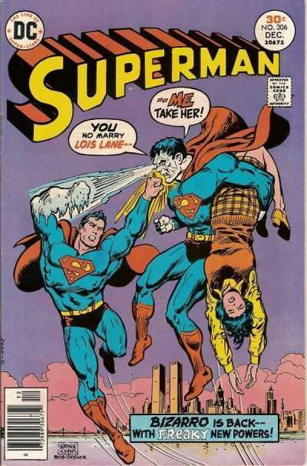 Superman #306 null cover