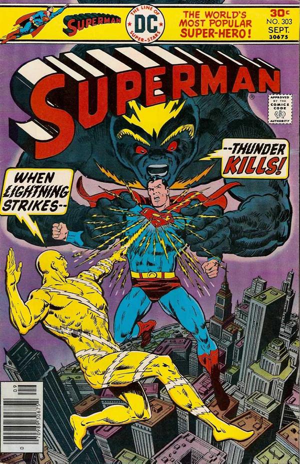 Superman #303 null cover