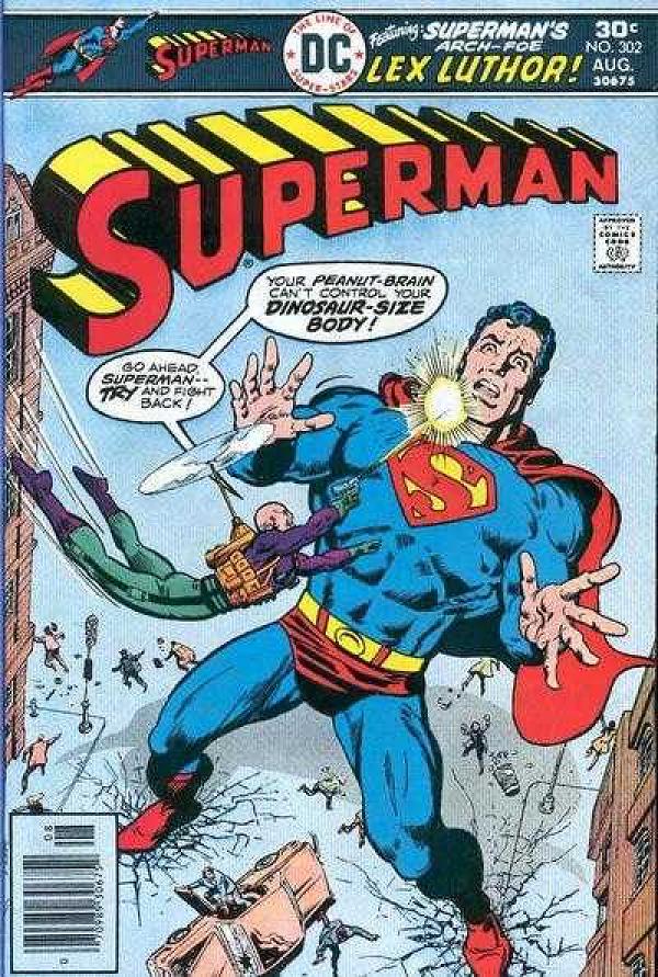Superman #302 null cover