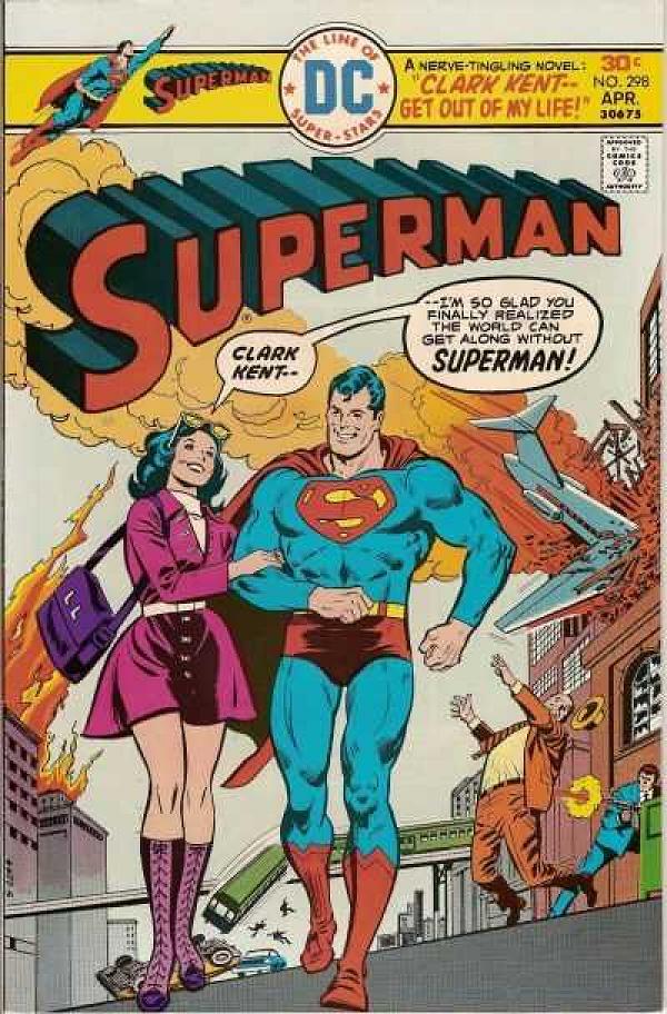 Superman #298 null cover