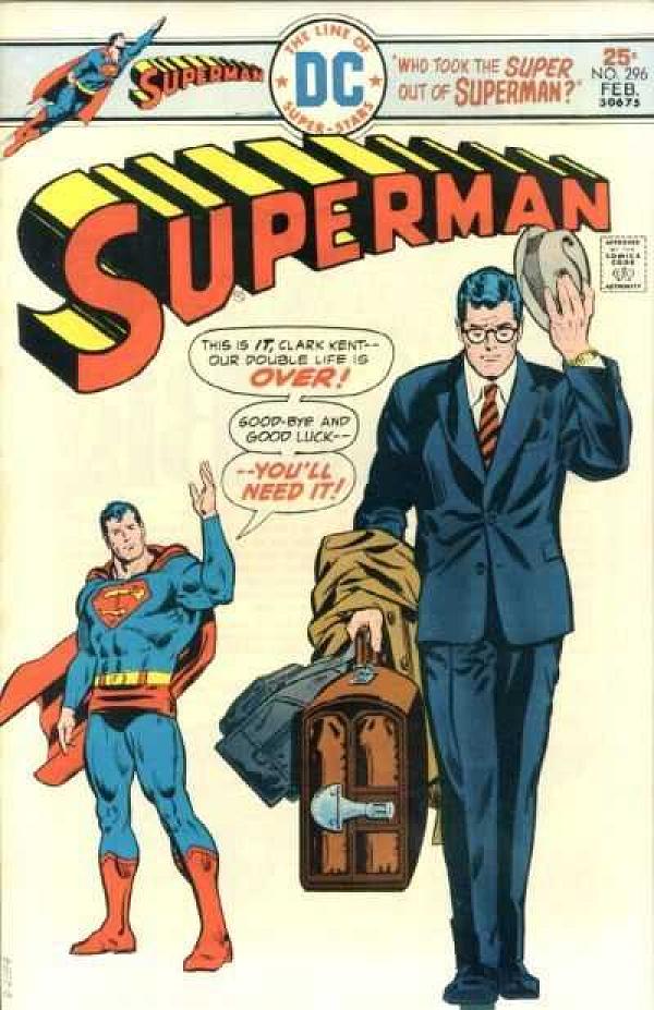 Superman #296 null cover