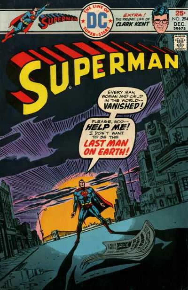 Superman #294 null cover