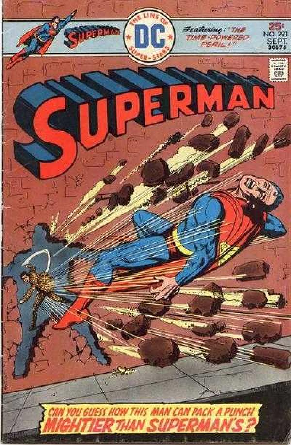 Superman #291 null cover