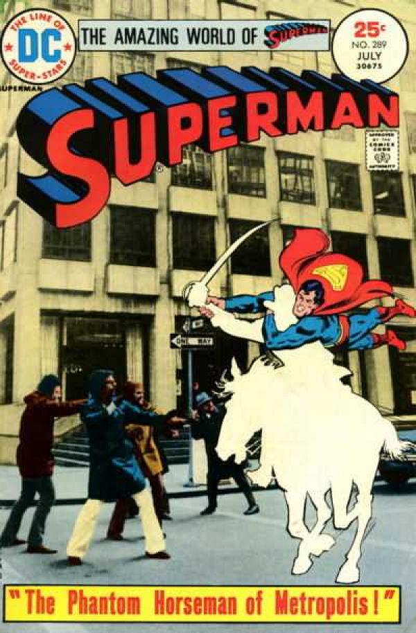 Superman #289 null cover