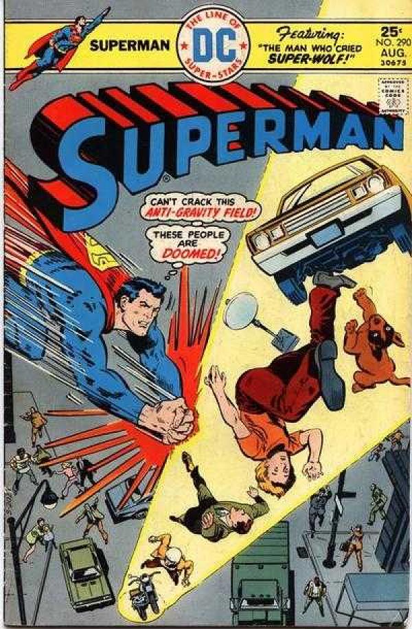 Superman #290 null cover