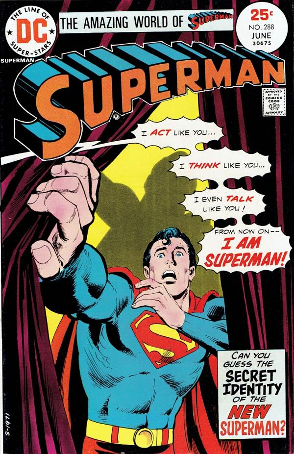 Superman #288 null cover