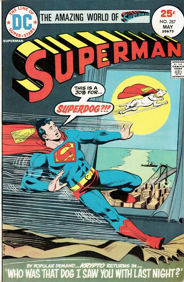 Superman #287 null cover