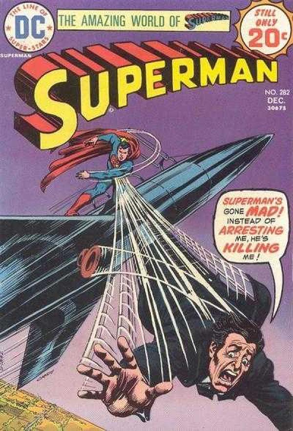 Superman #282 null cover