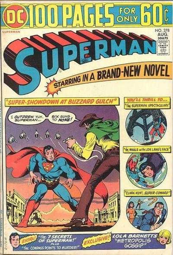 Superman #278 null cover