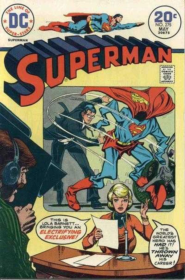 Superman #275 null cover