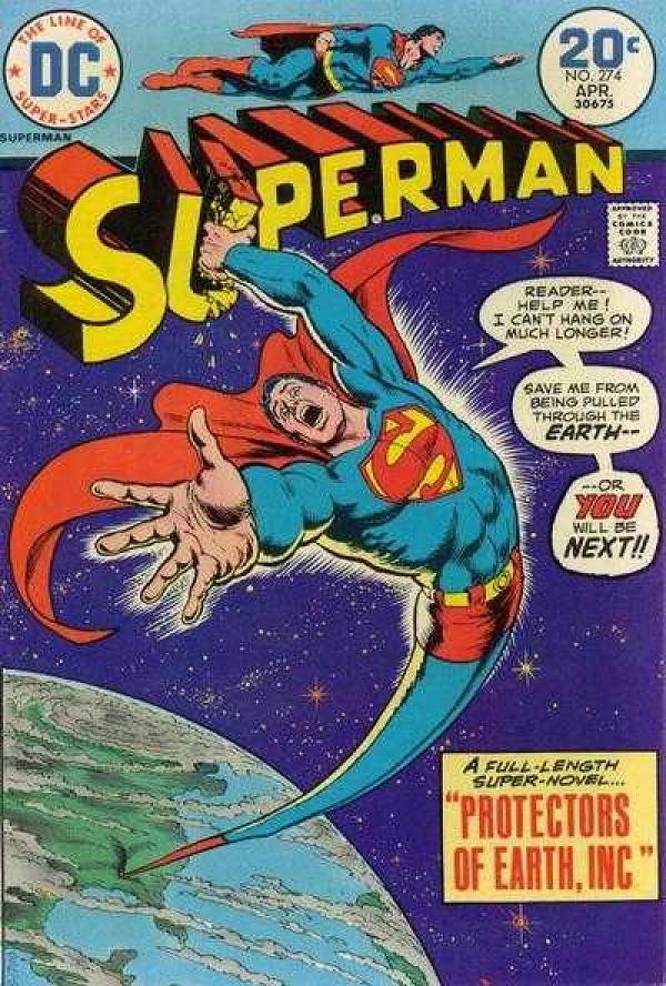 Superman #274 null cover