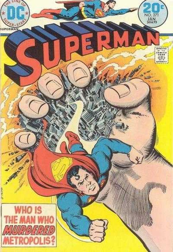 Superman #271 null cover