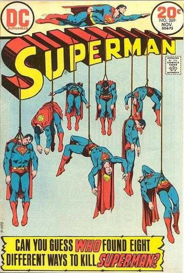 Superman #269 null cover